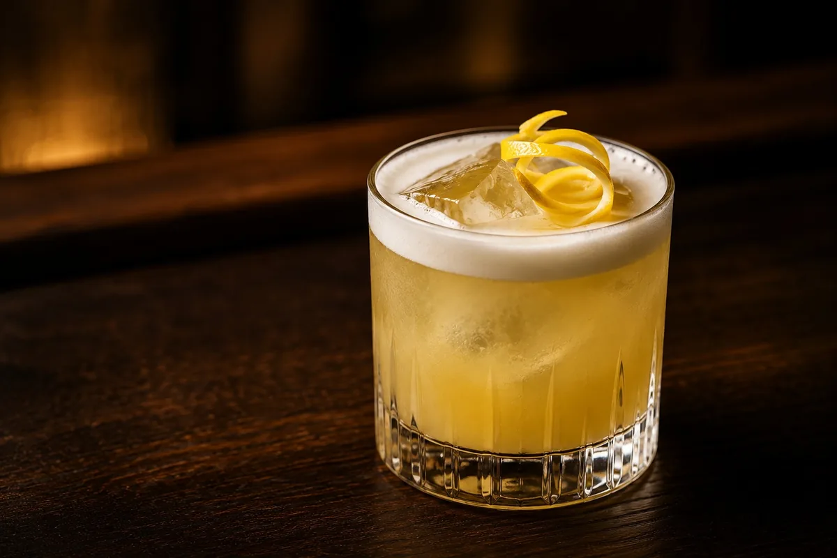 Yuzu Whisky Sour